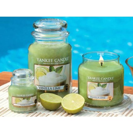 6116 yankee candle vonna svicka vanilla lime mala