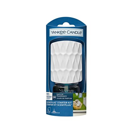 6173 yankee candle elektricky difuzer do zasuvky a napln clean cotton