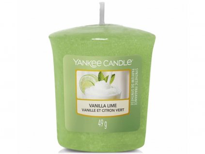 yankee candle vanilla lime votivni