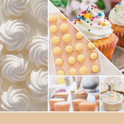 6197 yankee candle vonna svicka vanilla cupcake stredni