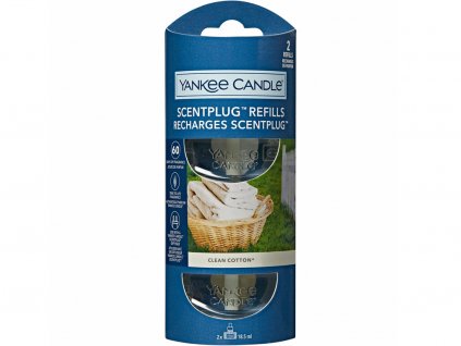 yankee candle napln clean cotton vune do zasuvky