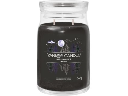 yankee candle midsummers night signature velka