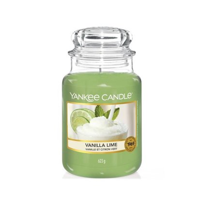 6383 yankee candle vonna svicka vanilla lime velka