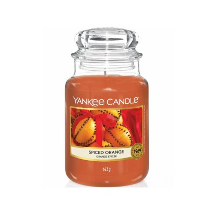 yankee candle svicka spiced orange velka