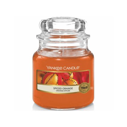 yankee candle svicka spiced orange mala