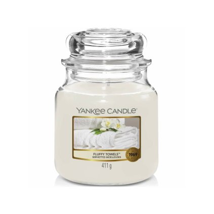 yankee candle fluffy towels stredni