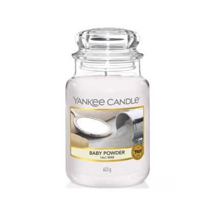 6656 yankee candle vonna svicka baby powder velka
