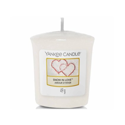 yankee candle snow in love votivni