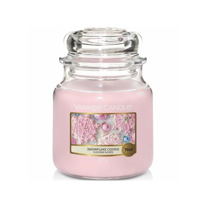 6884 yankee candle vonna svicka snowflake cookie stredni