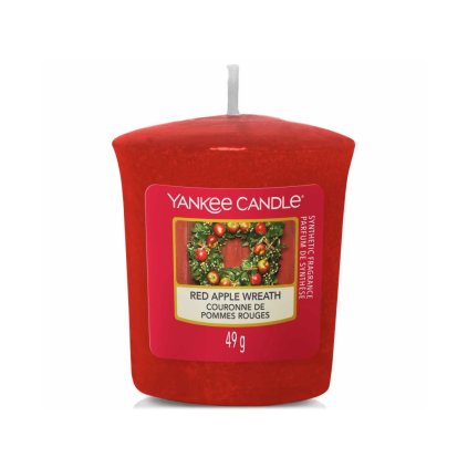 yankee candle red apple wreath votivni svicka