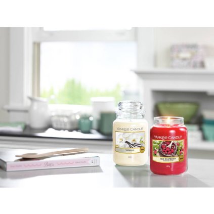 yankee candle red raspberry velka