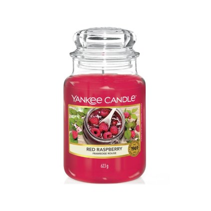yankee candle red raspberry velka
