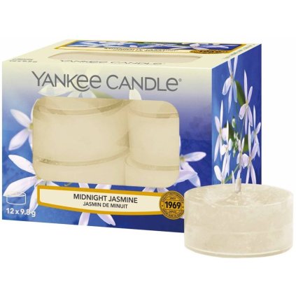 7769 yankee candle cajove svicky midnight jasmine 12 ks