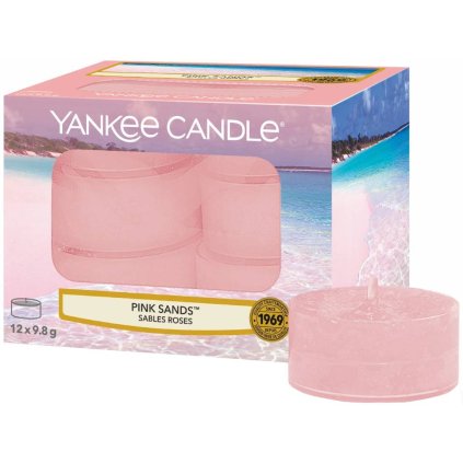 yankee candle pink sands cajovka