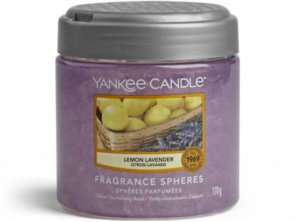yankee candle lemon lavender perly