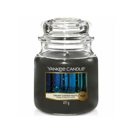 yankee candle dreamy summer nights stredni