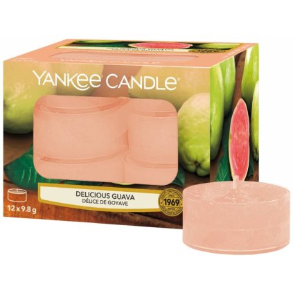 yankee candle delicious guava cajovka