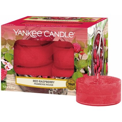yankee candle red raspberry cajovka