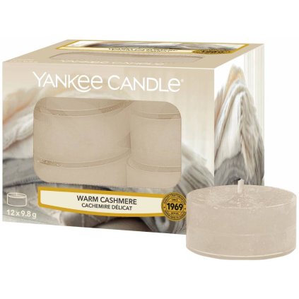 9530 yankee candle cajove svicky warm cashmere 12 ks