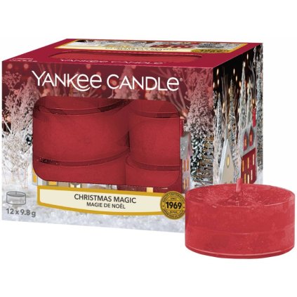 yankee candle christmas magic cajovka