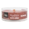 10643 woodwick petite candle vonna svicka santalove drevo