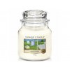 yankee candle clean cotton stredni