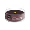 woodwick petite candle black plum cognac