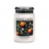 village candle winter clementine velka