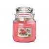 yankee candle svicka roseberry sorbet stredni