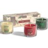 yankee candle christmas set 3 mini sklo3