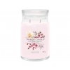 yankee candle pink cherry vanilla signature velka 1