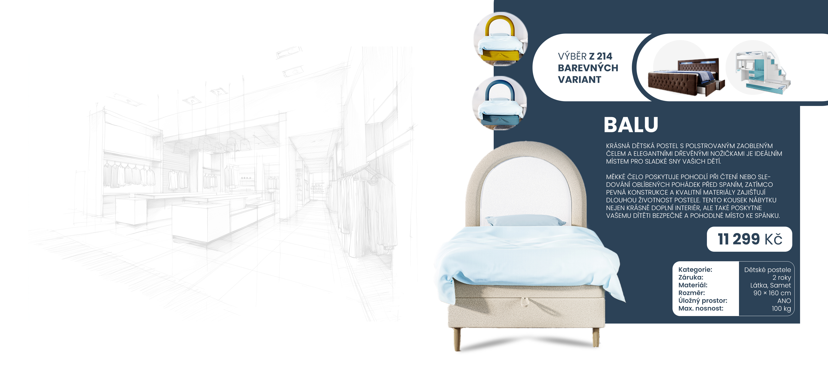 Kvalitní dětské postele