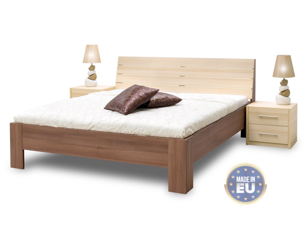 Moderní manželská postel SENTA, 180×200 cm