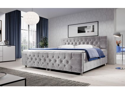 Boxspring postel VALENCIE LUX