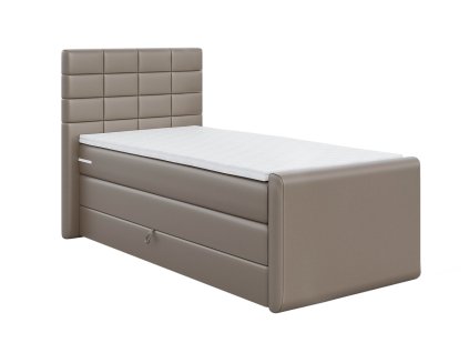 Jednolůžková boxspring postel Ava 2 s úložným prostoremjednoluzkova boxspring postel ava2 s uloznym prostorem