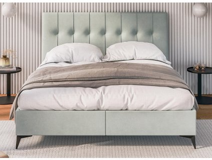 postel Line s úložným prostorem, matrace, rošt a topper v ceně