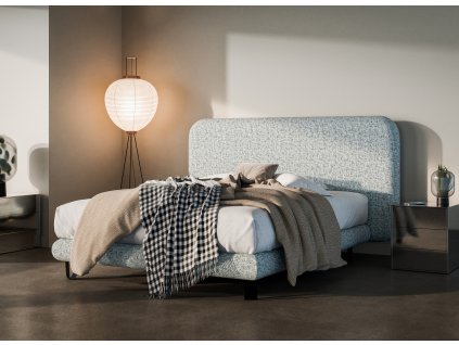 Postel Reve, matrace, rošt a topper v ceně