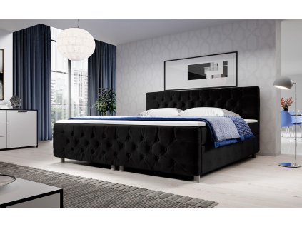 Boxspring postel VALENCIE LUX