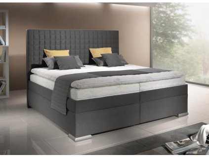 Boxspring postel RIALTO s úložným prostorem