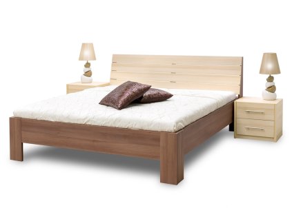 Moderní manželská postel SENTA, 160×200 cm