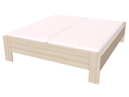 Zvýšená postel NEDO, 160×200 cm - akácie světlá