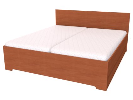 Dvoulůžková retro postel DINO s úložným prostorem, 160×200 cm