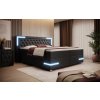 Boxspring postel CARLOTTA s LED