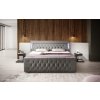 Boxspring postel DIVA s úložným prostorem, LED a USB