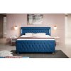 Boxspring postel PARADISE s LED a USB