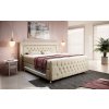 Boxspring postel PARADISE s LED a USB
