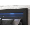 Boxspring postel REPOS, LED a USB