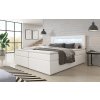 Boxspring postel REPOS, LED a USB