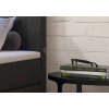 Boxspring postel REPOS, LED a USB