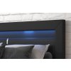 Boxspring postel REPOS, LED a USB